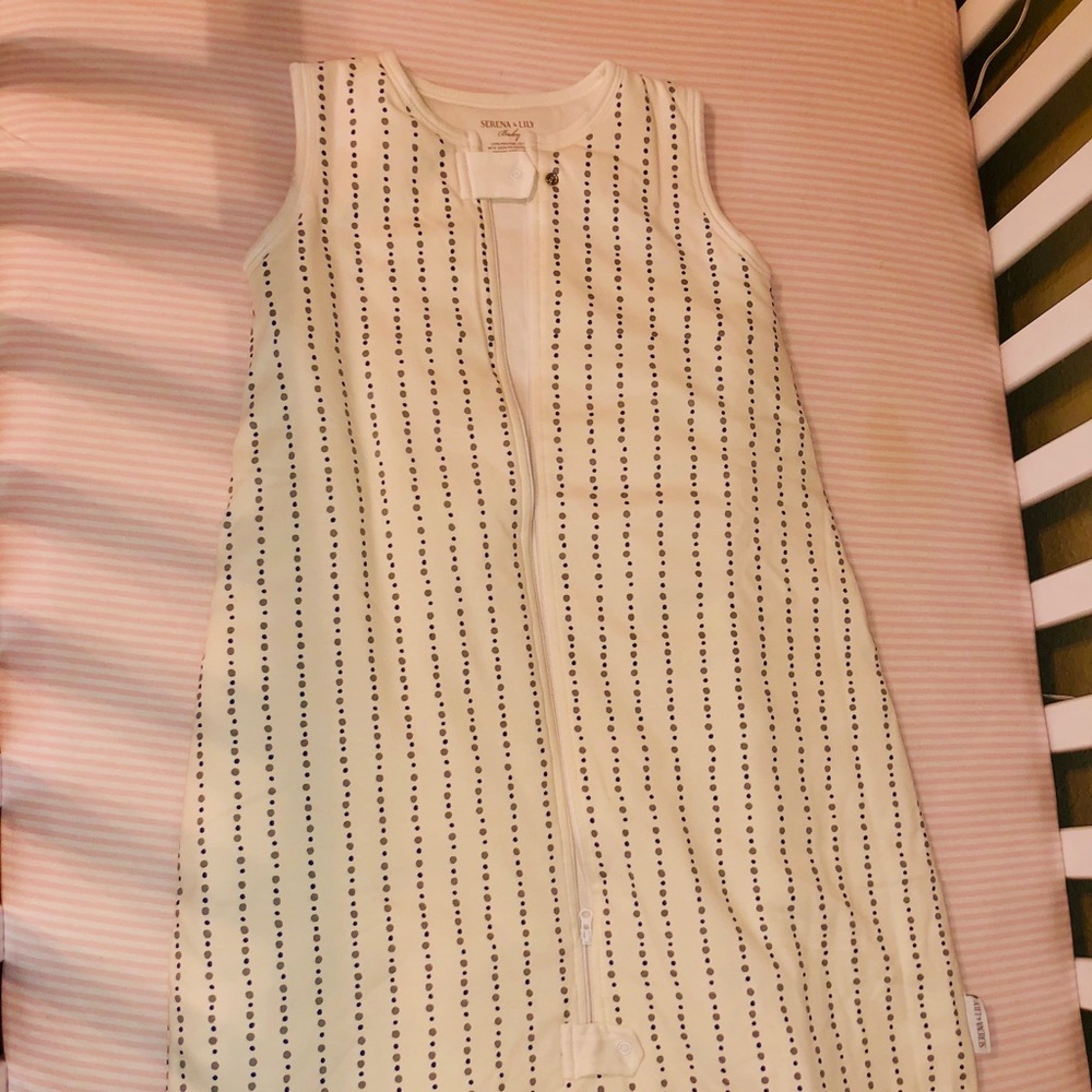NWOT Serena & Lily pebble sleep sack 12-18 months
